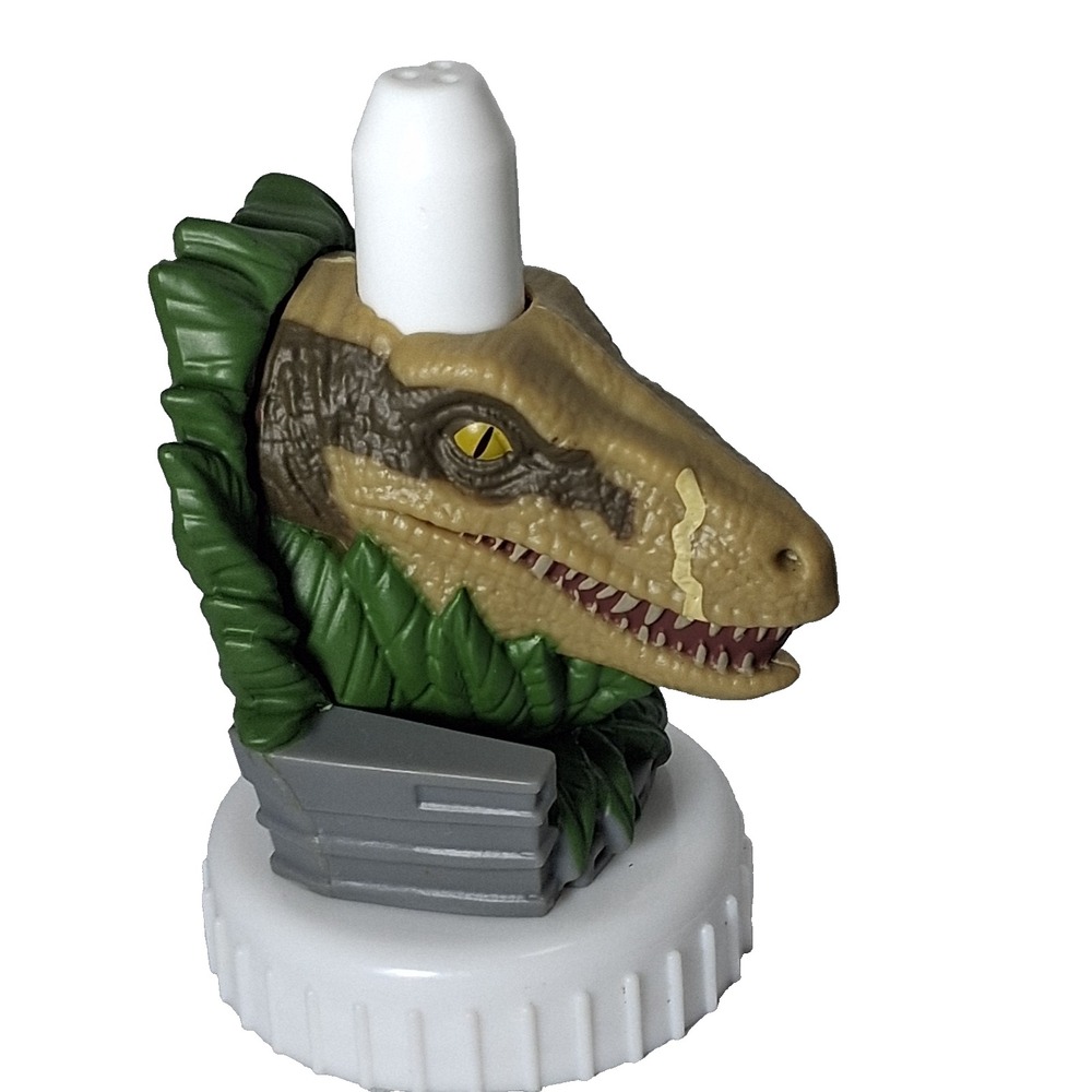 Jurrassic Park Brown Dinosaur Good to‎ Grow Juice Topper New Never Used